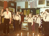 1981 januari Installatie Kitty Slieker als padvindster