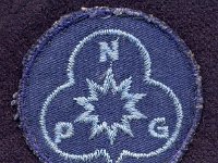 NPG-embleem baret pionierster - coll. BKB