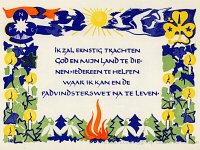 padvindstersbelofte - coll. Betsy Karsten - Boerema
