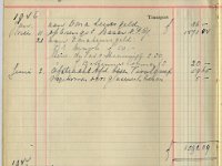 1946 jan. - kasboek 1e inkomsten na WO2 - DA