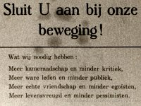1926 - 1930 adv. Sluit u aan - archief Zw