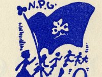 1956 logo 40 jaar NPG - coll. Nynke Metz