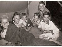 1959 Anloo N.P.K. , Theo Middelbos, Sjoerd Kuipers, Roelof Marring, Gerard Krabben, Harry Homan en Harry Smallenbroek