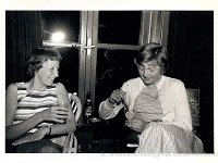 leidingfeestje 1959 samen met Anneke Kool